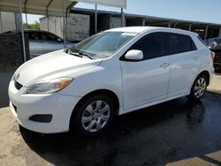 Salvage cars for sale from Copart Fresno, CA: 2009 Toyota Corolla Matrix