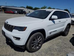 Jeep Grand Cherokee Limited salvage cars for sale: 2016 Jeep Grand Cherokee Limited