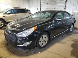 Salvage cars for sale at Franklin, WI auction: 2012 Hyundai Sonata Hybrid