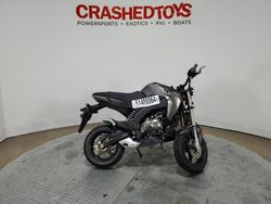 Salvage motorcycles for sale at Dallas, TX auction: 2017 Kawasaki BR125 J