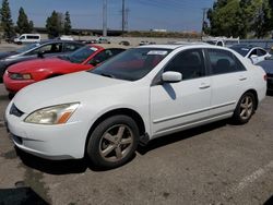 Salvage cars for sale from Copart Rancho Cucamonga, CA: 2003 Honda Accord EX
