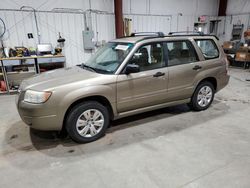 Salvage cars for sale from Copart Billings, MT: 2008 Subaru Forester 2.5X