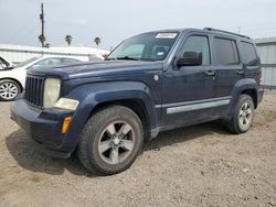 Salvage cars for sale from Copart Mercedes, TX: 2008 Jeep Liberty Sport