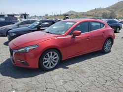 Mazda 3 Grand Touring salvage cars for sale: 2017 Mazda 3 Grand Touring