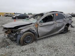 Salvage cars for sale at Mentone, CA auction: 2019 Toyota Camry LE