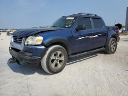 Ford Explorer Sport Trac xlt salvage cars for sale: 2007 Ford Explorer Sport Trac XLT