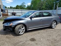 Vehiculos salvage en venta de Copart Lyman, ME: 2015 Volkswagen Passat SEL