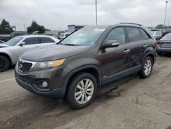 Salvage cars for sale at Moraine, OH auction: 2011 KIA Sorento EX