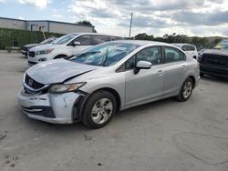 Honda Civic lx Vehiculos salvage en venta: 2015 Honda Civic LX