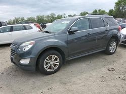Salvage cars for sale from Copart Baltimore, MD: 2017 Chevrolet Equinox LT