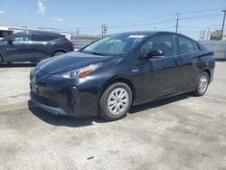 Salvage cars for sale from Copart Sun Valley, CA: 2019 Toyota Prius