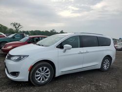 Salvage cars for sale at Des Moines, IA auction: 2018 Chrysler Pacifica Touring L