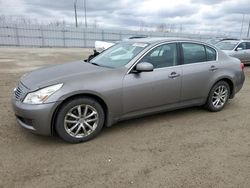 Salvage cars for sale from Copart Nisku, AB: 2007 Infiniti G35