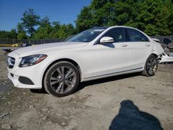 Vehiculos salvage en venta de Copart Waldorf, MD: 2018 Mercedes-Benz C 300 4matic