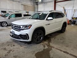 Salvage cars for sale from Copart Mcfarland, WI: 2021 Volkswagen Atlas SE
