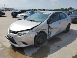 Vehiculos salvage en venta de Copart Grand Prairie, TX: 2014 Toyota Corolla L