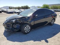 Salvage cars for sale at Las Vegas, NV auction: 2016 Toyota Prius