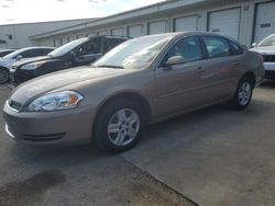 Vehiculos salvage en venta de Copart Louisville, KY: 2006 Chevrolet Impala LT