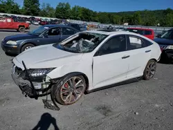 Carros salvage a la venta en subasta: 2019 Honda Civic Touring