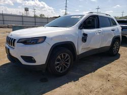 Salvage cars for sale from Copart Dyer, IN: 2021 Jeep Cherokee Latitude LUX