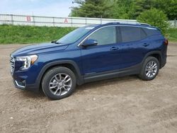 Salvage cars for sale from Copart Davison, MI: 2022 GMC Terrain SLT