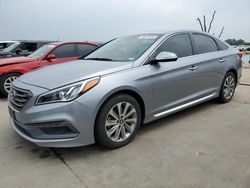 Salvage cars for sale at Grand Prairie, TX auction: 2017 Hyundai Sonata Sport