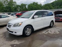 Salvage cars for sale at auction: 2007 Honda Odyssey EXL