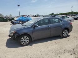 Salvage cars for sale at Indianapolis, IN auction: 2016 Toyota Corolla L