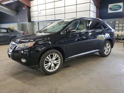 Salvage cars for sale at East Granby, CT auction: 2010 Lexus RX 450