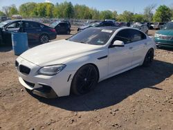 Salvage cars for sale at Chalfont, PA auction: 2013 BMW 650 XI