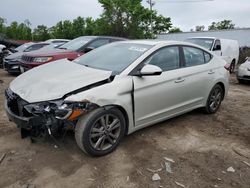 Salvage cars for sale at Baltimore, MD auction: 2018 Hyundai Elantra SEL