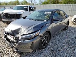 Salvage cars for sale from Copart Wayland, MI: 2024 Nissan Sentra SV