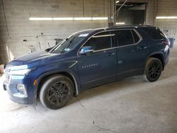 Salvage cars for sale at Angola, NY auction: 2022 Chevrolet Traverse LT
