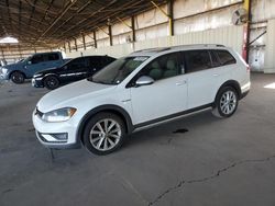 Salvage cars for sale at Phoenix, AZ auction: 2017 Volkswagen Golf Alltrack S