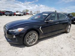 Salvage cars for sale at West Warren, MA auction: 2021 Genesis G70 Elite