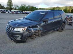 Ford Explorer Limited salvage cars for sale: 2017 Ford Explorer Limited