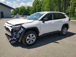 Salvage cars for sale from Copart East Granby, CT: 2024 Toyota Rav4 LE