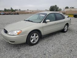 Salvage cars for sale at Mentone, CA auction: 2004 Ford Taurus SE