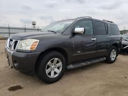 Salvage cars for sale at Chicago Heights, IL auction: 2006 Nissan Armada SE