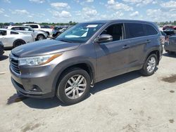 Salvage cars for sale at Lebanon, TN auction: 2015 Toyota Highlander LE
