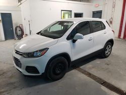 Chevrolet Trax ls salvage cars for sale: 2017 Chevrolet Trax LS