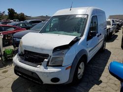 Salvage trucks for sale at Martinez, CA auction: 2012 Ford Transit Connect XLT