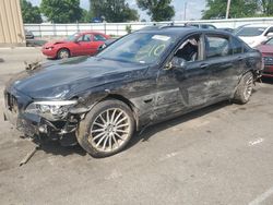 Salvage cars for sale at Moraine, OH auction: 2011 BMW 750 LXI