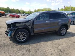 Jeep Grand Cherokee Limited salvage cars for sale: 2015 Jeep Grand Cherokee Limited