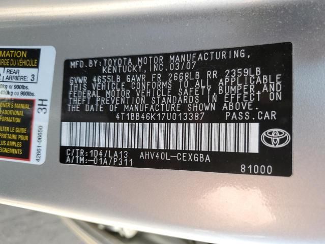 2007 Toyota Camry Hybrid