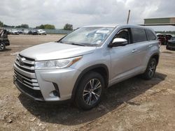 Salvage cars for sale at Houston, TX auction: 2017 Toyota Highlander LE