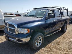 Salvage trucks for sale at Phoenix, AZ auction: 2003 Dodge RAM 2500 ST