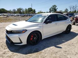 Salvage cars for sale from Copart Riverview, FL: 2023 Honda Civic TYPE-R