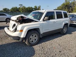 Salvage cars for sale at Riverview, FL auction: 2016 Jeep Patriot Sport