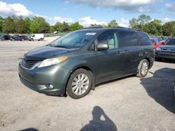Salvage cars for sale at Madisonville, TN auction: 2013 Toyota Sienna XLE